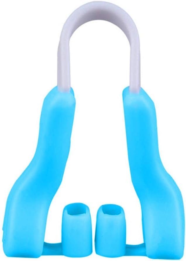 (2) Nose Up Pins, Nose Correction, High Nose Push, Nose Up, Nose Plugs, Nose Height, Small Nose, Clip, Nose Clip, Nose Muscles Correction (Deep Sky Blue) - NewNest Australia