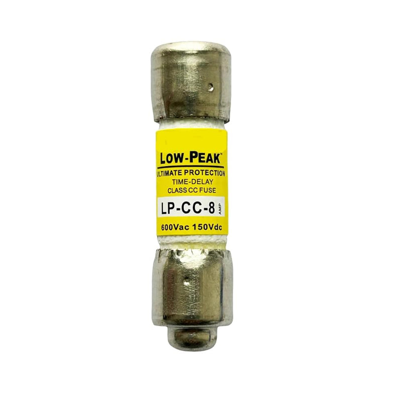 10-Pack New LP-CC-8 LP-CC-8A LP-CC 8A 600Vac Time Delay Fuse,LP-CC-8A Current Limiting Class CC Rejection Cartridge Fuses