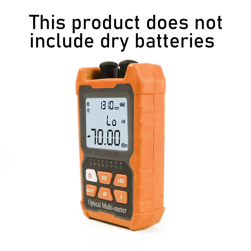 Portable Fiber Optic Power Meter & Tester with FC/SC/ST Interface,Built-in 2mw Visual Fault Locator (VFL) OPM-VFL-1 lt-02