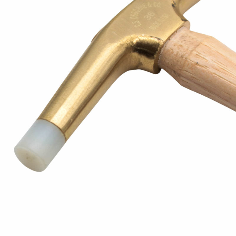 C.S. Osborne Bronze Nylon Tip Magnetic Tack Hammer #36 Upholstery Tool