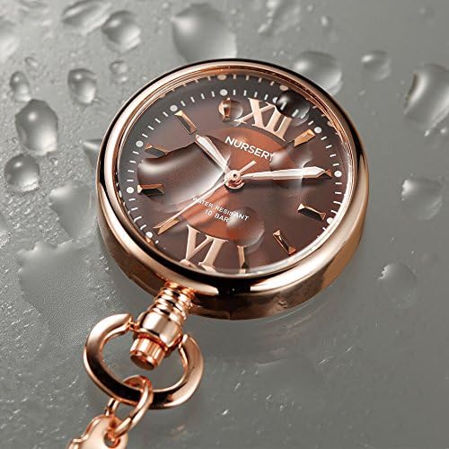 Nursery Rose Gold Elegant Watch Inverted Dial Medical Nurse Nurse Watch Snow White 1074268A Nurse Goods - NewNest Australia