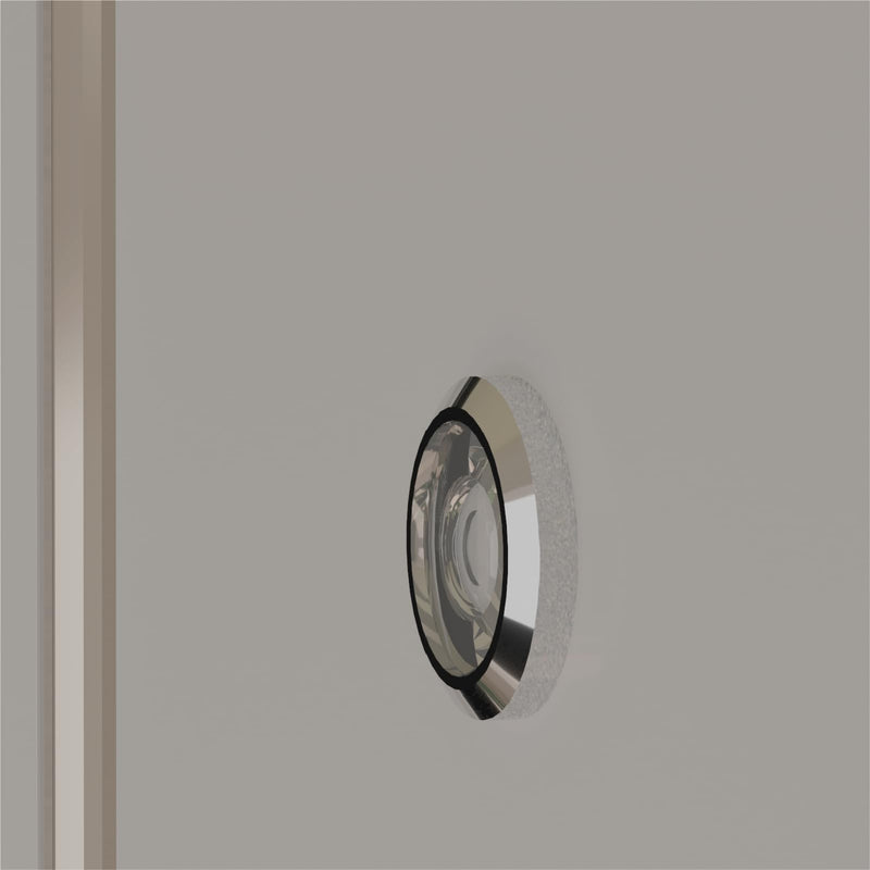 2-PCS 180-degree Door Peephole Viewer for 1-1/2" to 2-1/4" Doors, Bright Chrome,Enhance Security and Convenience with Wide Angle Viewing - Easy Installation and Durable Design 180 Degree