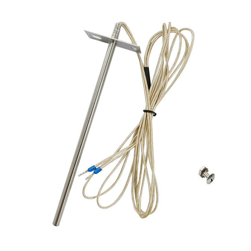 RTD RTD Temperature Probe Sensor Grill, Replacement Parts for Traeger Digital Thermostat, Temperature Probe Compatible with Traeger Wood Pellet Grill RTD Probe Sensor