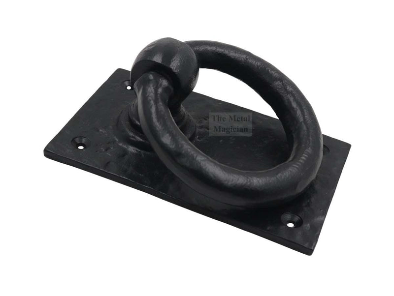 The Metal Magician Black Antique Cast Iron Door Knocker – Black 1