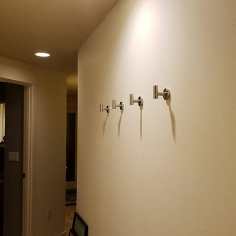 SEIDO Towel Hooks for Bathrooms, Brushed Nickel Towel Hook Wall Mounted, SUS 304 Stainless Steel Bathroom Towel Hook for Bathroom/Kitchen/Garage, 2pc 2 Pack