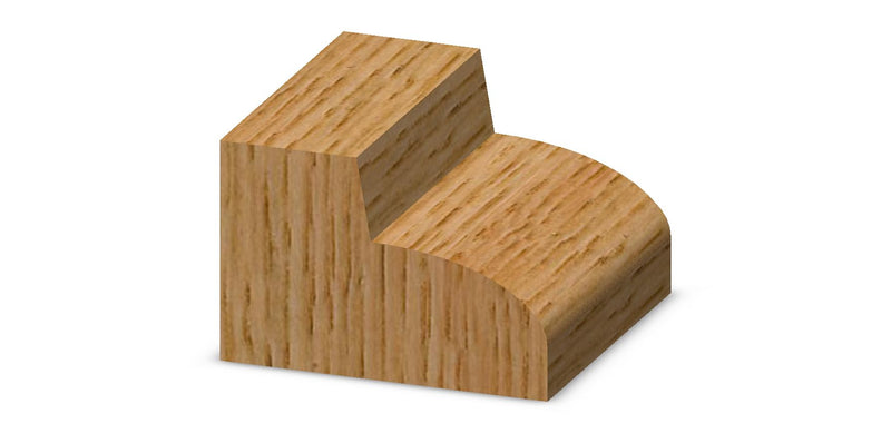 Whiteside Router Bits 3290 Thumbnail Table Edge Bit with 1-3/8-Inch Large Diameter and 3/8-Inch Cutting Length