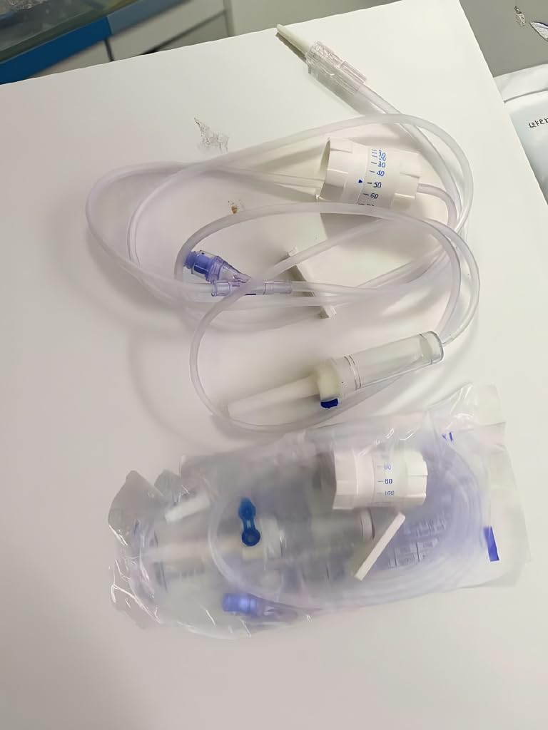 I-V Extension Set,I-V Tubing,IV Extension Set,PrecisionRegulato,for Veterinary and Laboratory 10PCS