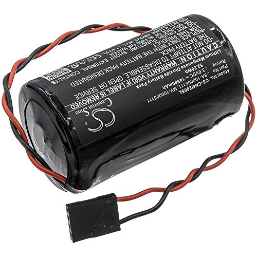 Replacement Battery for Cameron Nuflo MC-II Plus MC-II Plus EXP MC-III Plus EXP Flow Analyzer MC-III Plus Flow Analyzers 9A-100005111 LS33600-CN1 MV-100005111 (14500mAh)