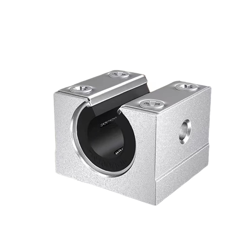 SBR20UU Bearing Blocks, 2Pcs 20mm Open Sliding Ball Bearing Block for SBR20 Linear Motion Shaft Guides Slide Rails as CNC Linear Rail Kit SBR20UU