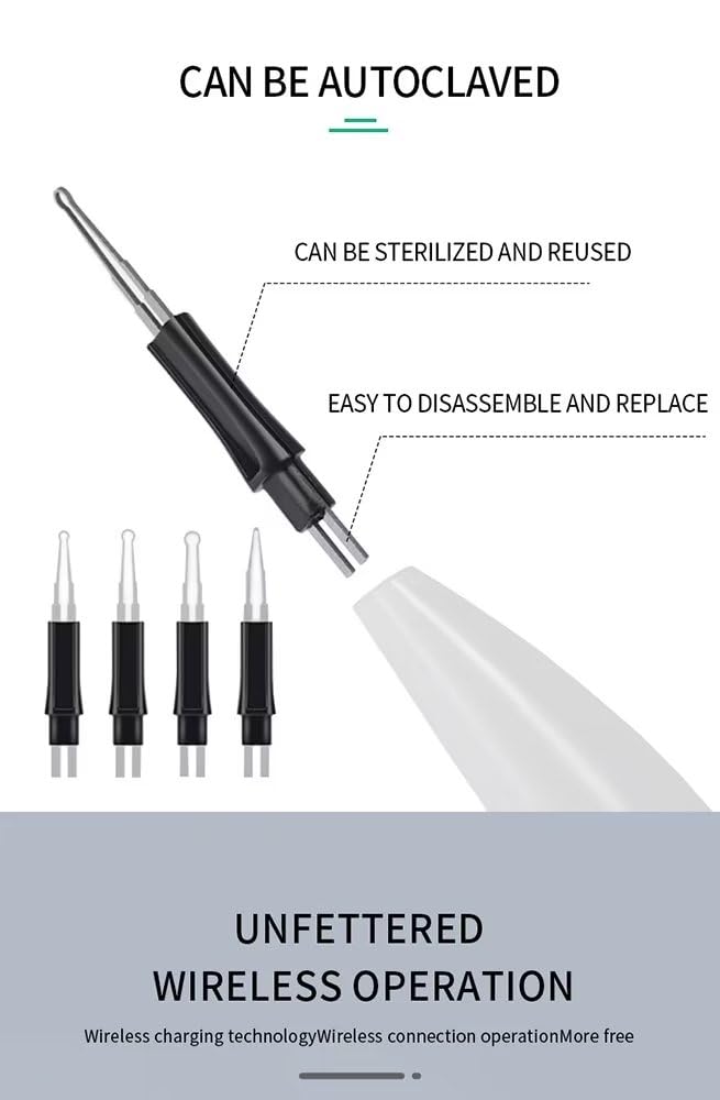 Lab Gutta Percha Points Cutter with 4 Tips Portable Obturation Endo Gutta Percha Cutter