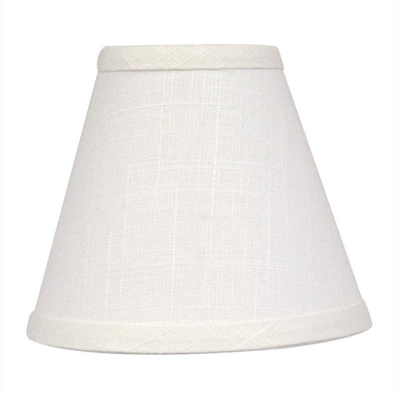 Tootoo Star Barrel White Small Lamp Shade for Table Floor Lamps Replacement, 6x10x7.5 Inch, Fabric Cloth, Spider Model (white)