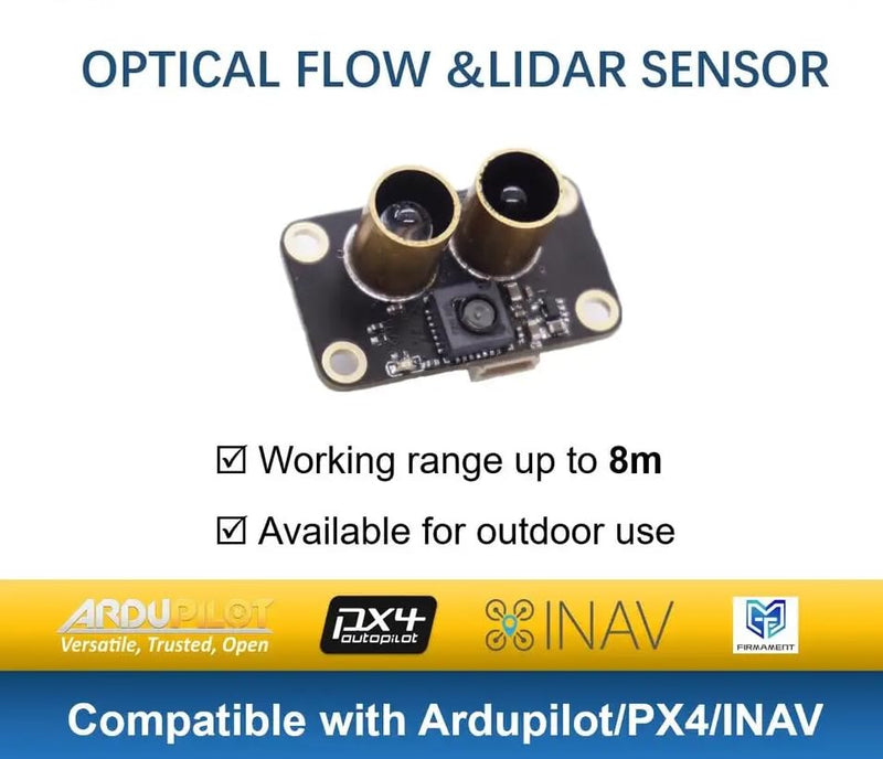 ROBOFUSION MicoAir MTF-01 Optical Flow & LiDAR Sensor for Ardupilot/PX4/INAV (PX4)