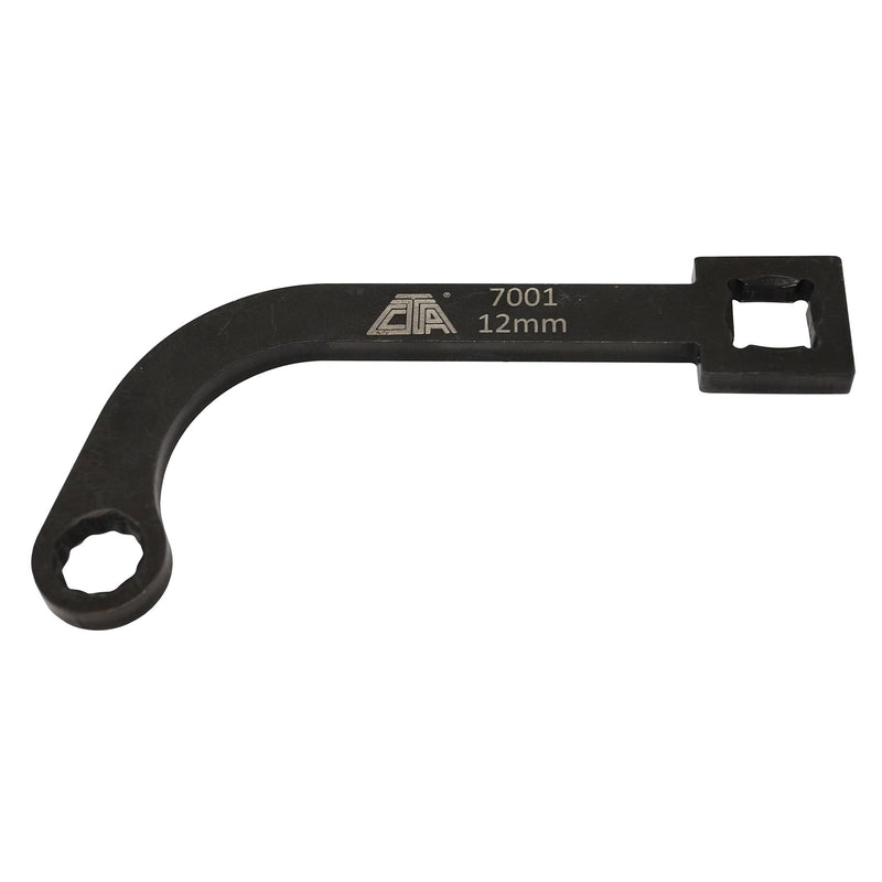 CTA Tools 7005 Turbo Wrench Set, 2pc -12mm & 15mm, Compatible with Cummins Tools, Fits 12mm & 15mm Turbocharger Bolts on ISB 5.9L and 6.7L Engines, Replacement for factory tool 9866B, 9866A, and 9866
