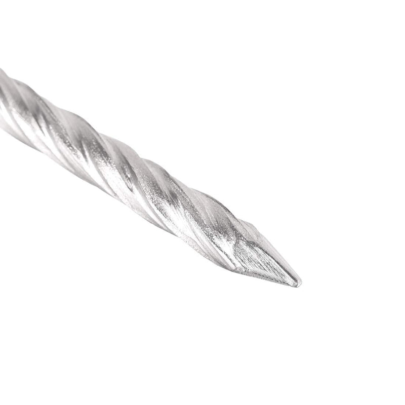 uxcell Spiral Deck Nails Stainless Steel Nail Spiral Shank 51mmx3mm(LxD), 80 Pcs