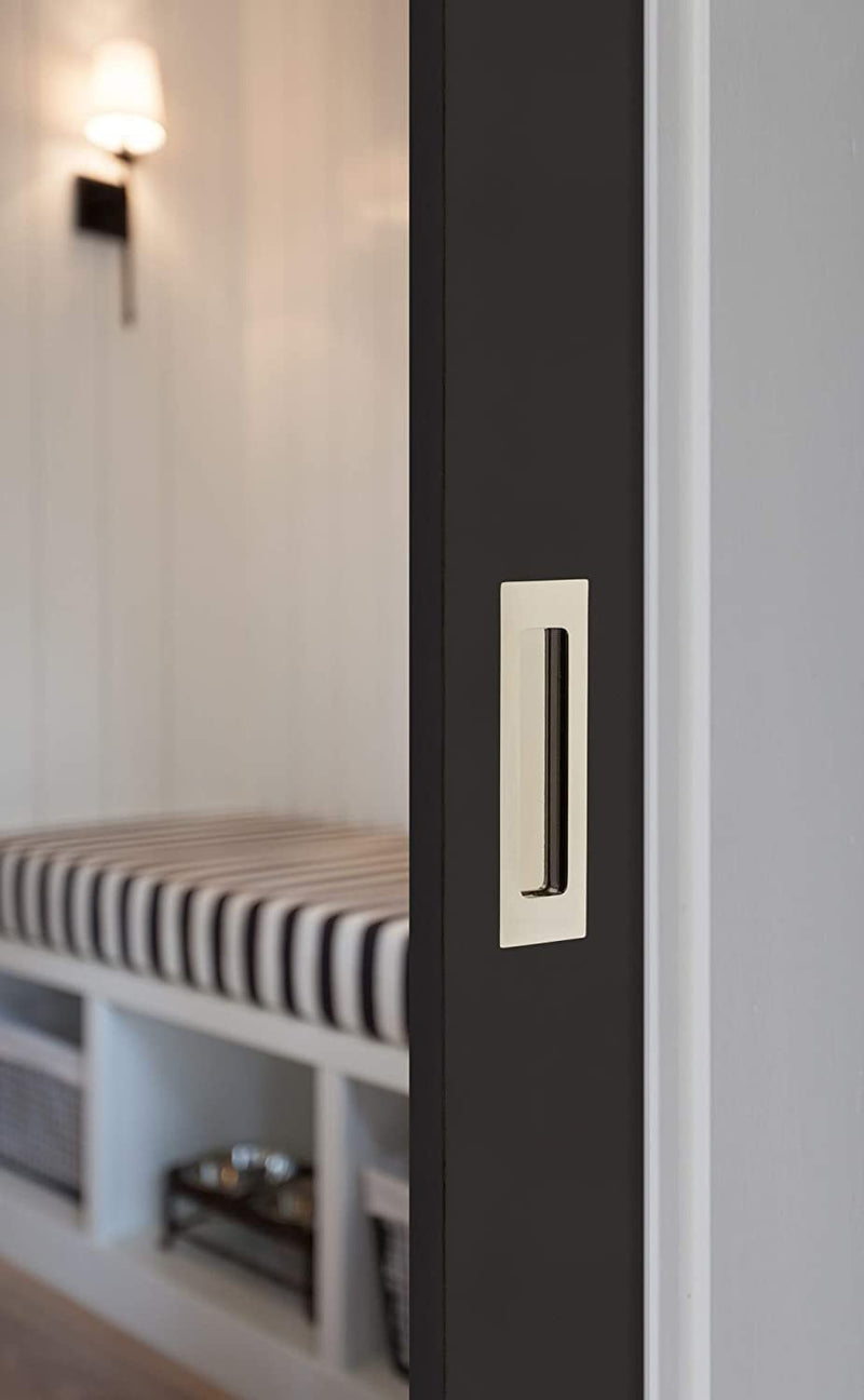 Emtek, Modern Rectangular, Flush Pull, 1-3/4" x 4", Oil Rubbed Bronze