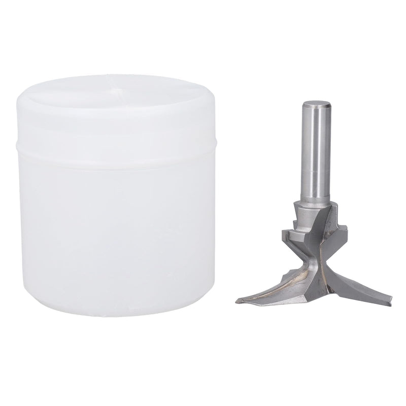 3 Flute Arc Bending Integrated Milling Cutter Router Bit 45°, 1/2 Inch Shank, Panel Slotting & Bending with Solid Wood, Hardwood Design