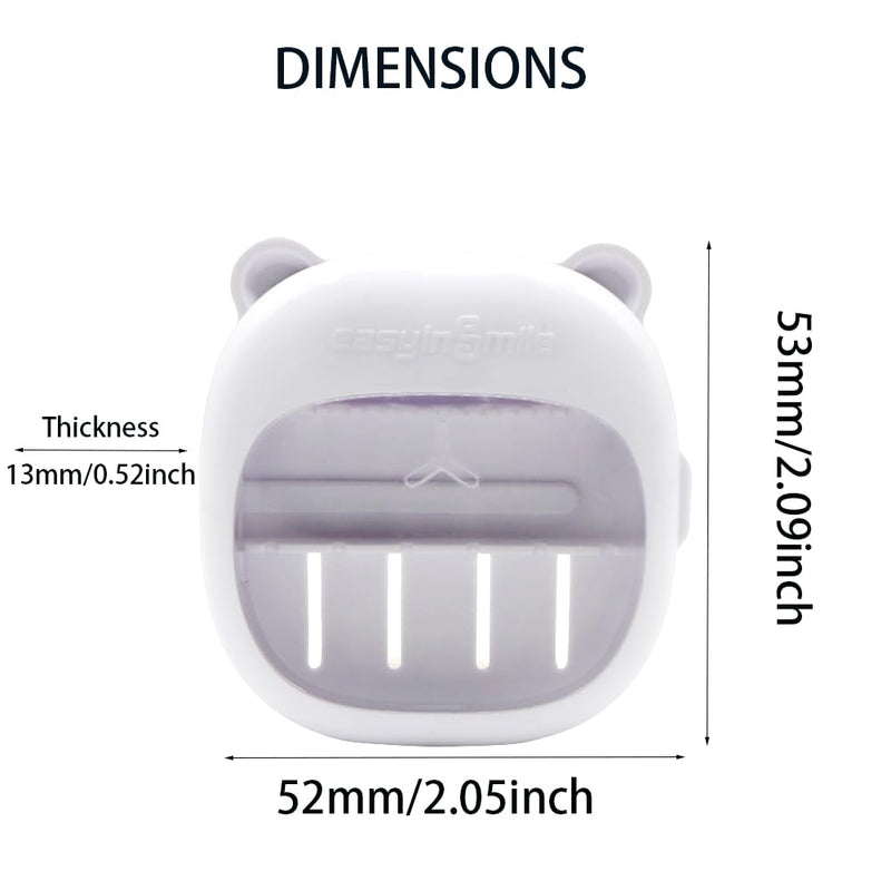 Dental Endodontic File Disinfection Box 5pcs Dental Root Canal Files Organizer Case Endo File Sterilization Box with Slots and Measuring Ruler