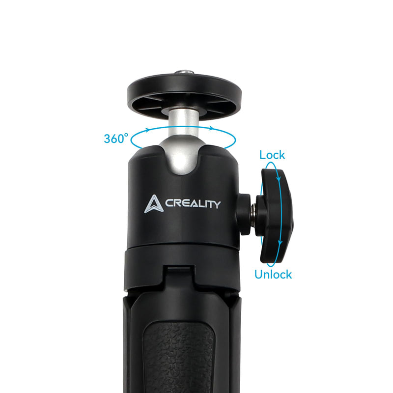 Creality 3D Scanner Turntable and Tripod Kits for CR-Scan Otter/Raptor 3D Scanner with 1/4 inch Standard Thread, 7.87 inches Diameter Turntable