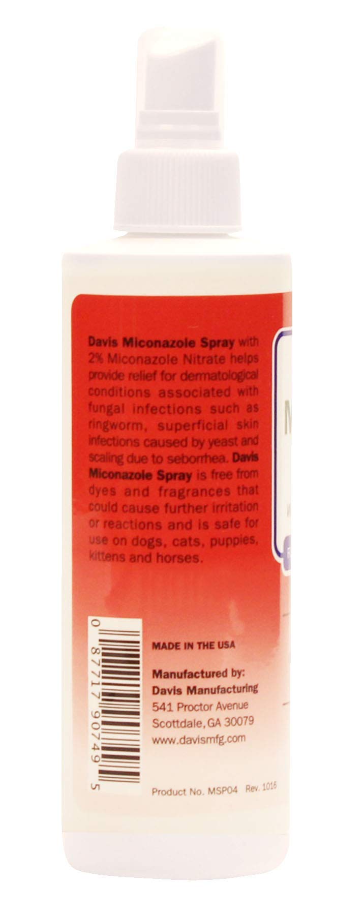 [Australia] - Davis Miconazole Spray Pets, 4 oz 