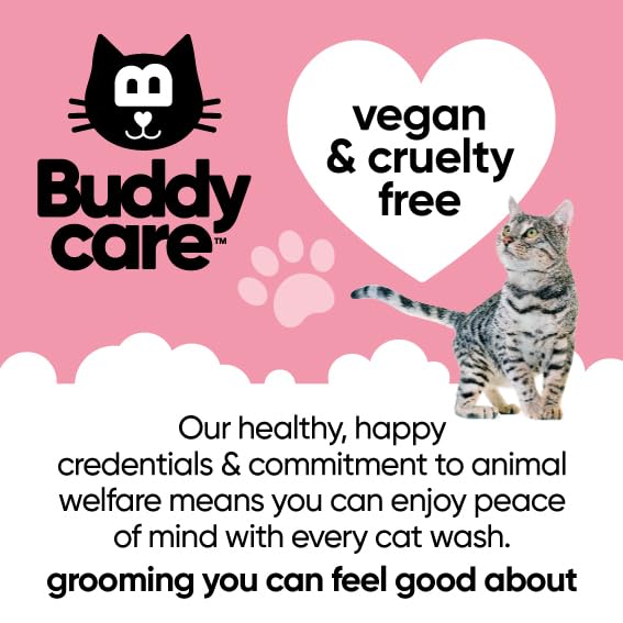 Cat Ear Cleanser by Buddycare | 200ml | Soothing Ear Cleaning Solution for Cats | Naturally Derived Ingredients With Aloe Vera 6.76 Fl Oz (Pack of 1) - PawsPlanet Australia