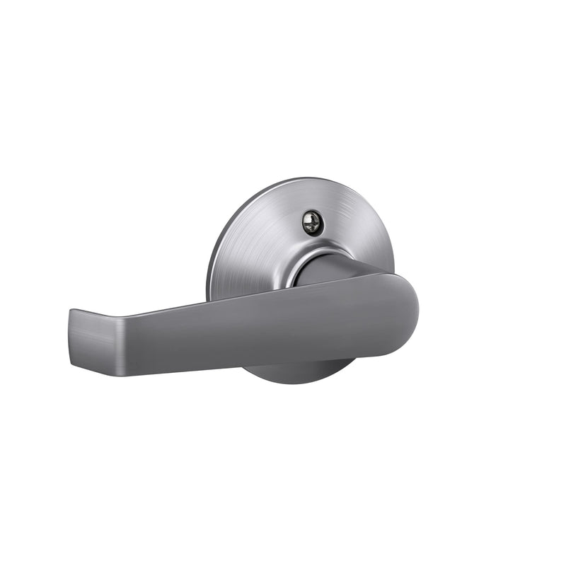 Schlage F10 CSV ELA 626 Commercial Series Elan Door Lever, Hall & Closet Passage Lock, Satin Chrome Pack of 1