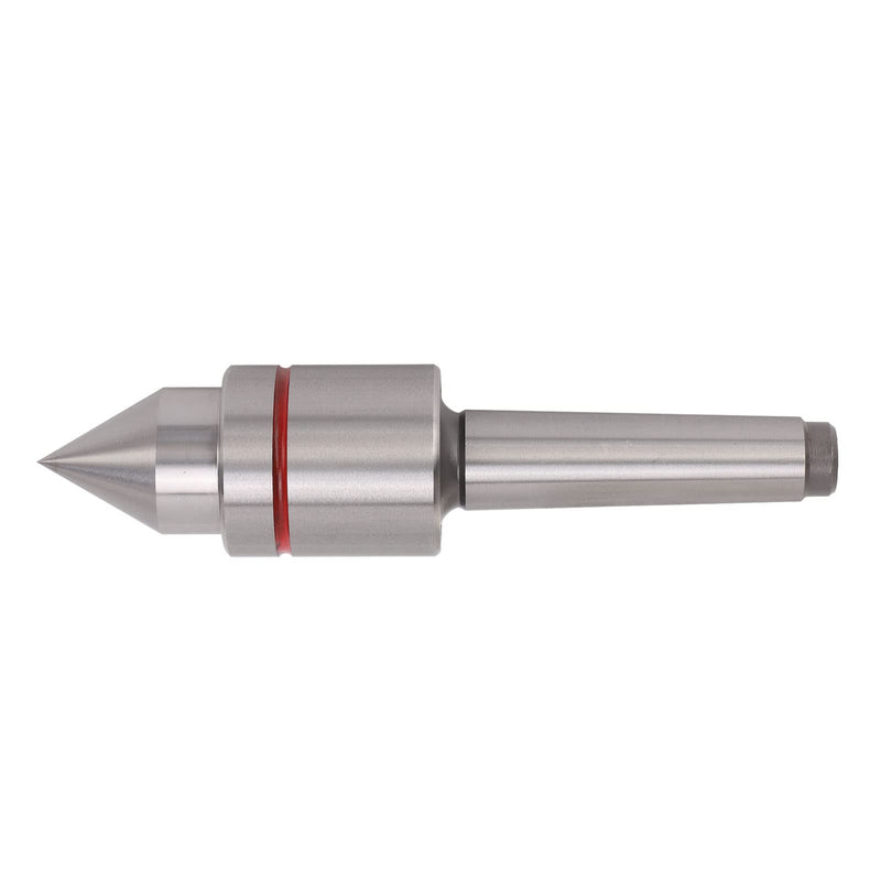MT2 Live Center, Heavy Duty High Carbon Steel Deep Grooved Ball Bearing 60° Taper Metal Wood Lathe Tool for Lathe