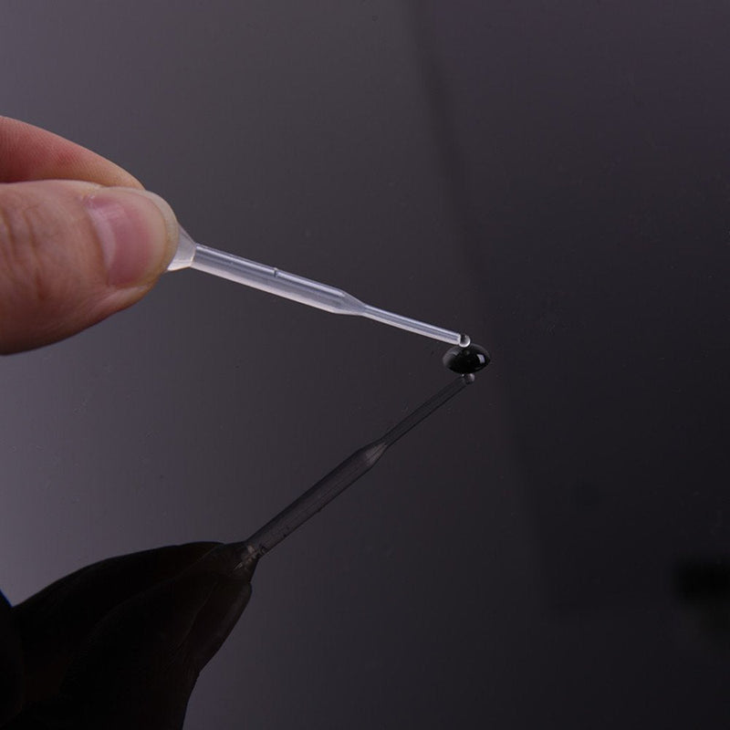 200 Pieces 0.2 ml Capacity Disposable Graduated Transfer Pipettes Dropper Polyethylene