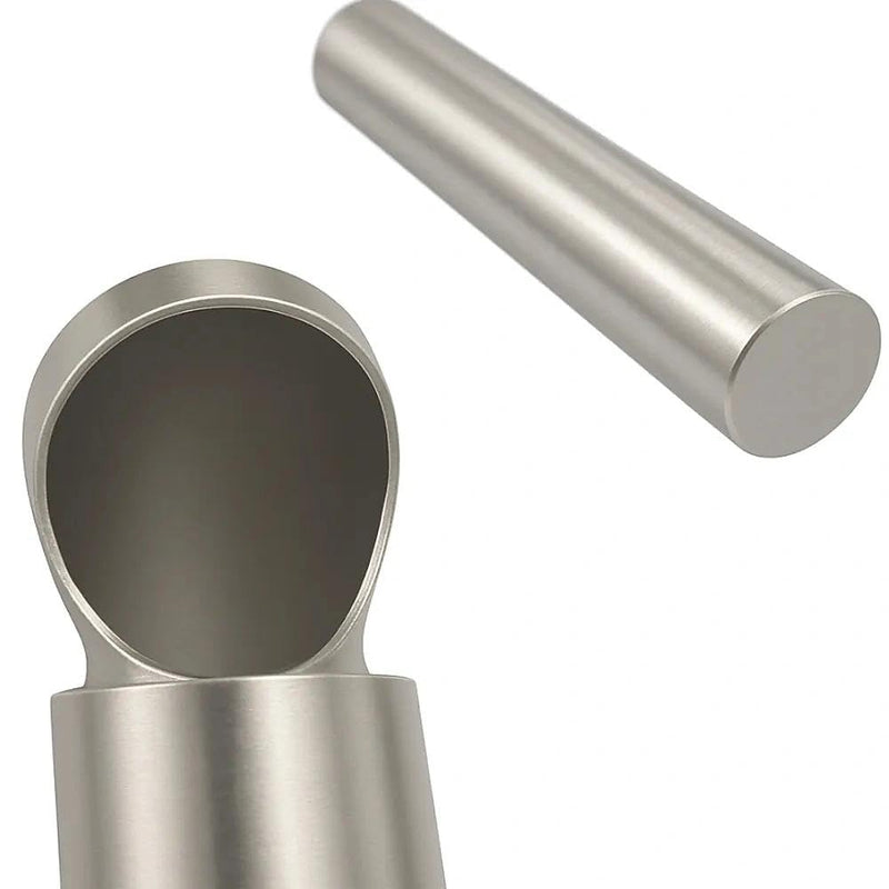 100PCS Stainless Steel Housing for PT100 DS18B20 Temperature Sensor,6x50mm Blind Pipe Sleeve, Closed-End Temperature Probe Casing,6 * 50mm Small Steel Tube JEBHANN 6x50mm-Flat Head