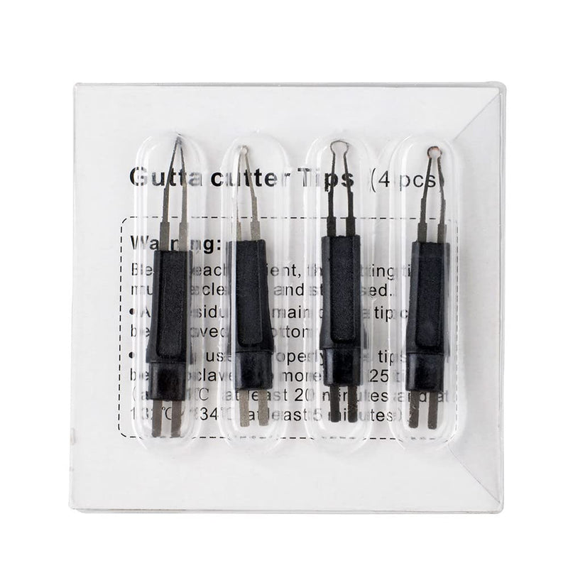 5 X 4pcs/Pack Heated Gutta Cutter Tips for Gutta Percha Point Heating Cutter Tooth Gum