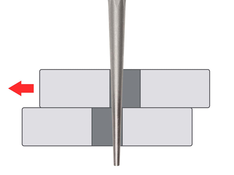 TEKTON 3/16 Inch Alignment Punch | 66175 | Made in USA 3/16 in.