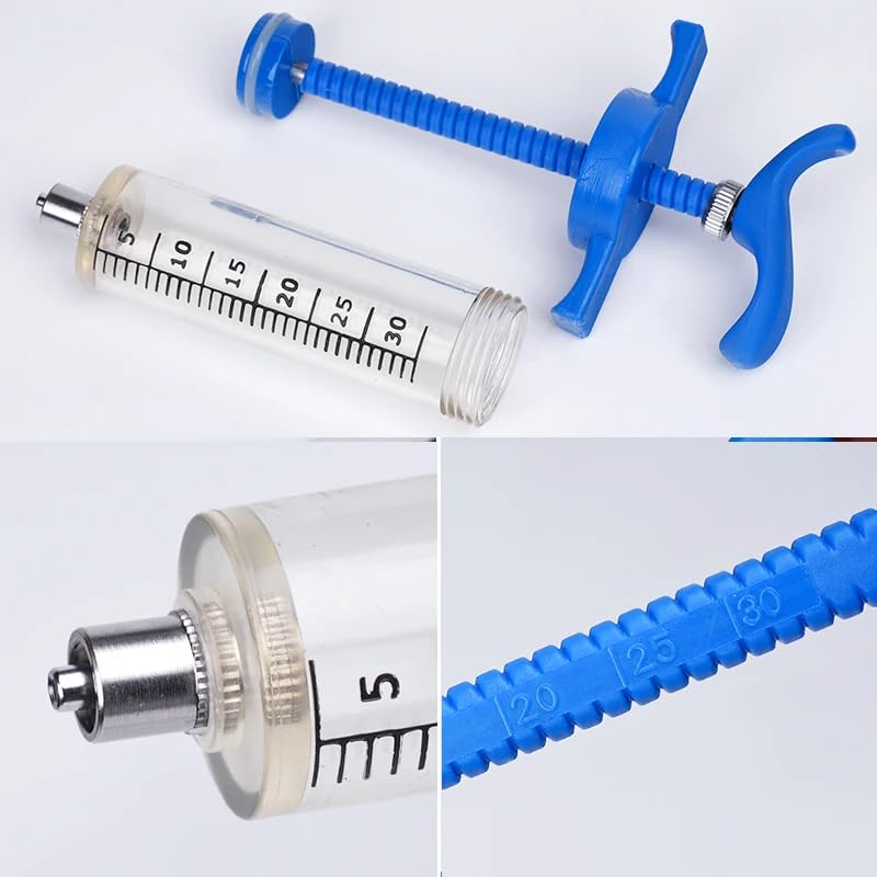 Reuseable Young Birds Baby Feeding Syringe Feeding Milk for Young Birds or Feeding Medicine for Sick Birds Plastic and Perspex Material (10ml and 3pcs Hose,Blue) blue 10ml and 3pcs Hose