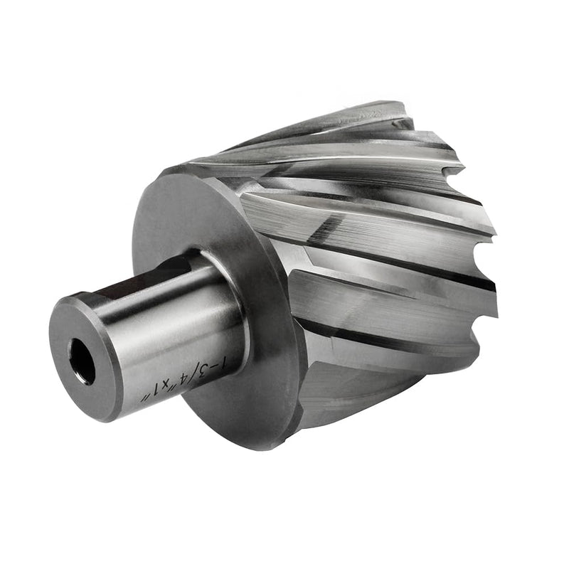 Annular Cutter JESTUOUS 1-3/4 Inch Cutting Diameter 3/4 Weldon Shank 1 Cutting Depth with Pilot Pin Slugger Bits HSS Kit for Magnetic Drill Press,1 Piece
