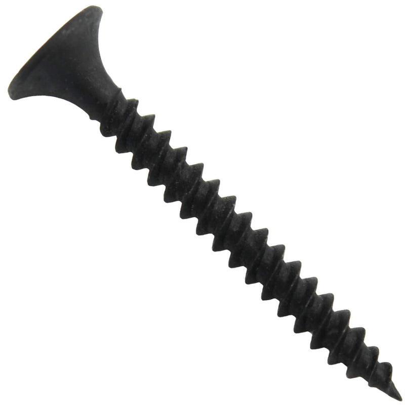 Gray Phosphate Drywall Screws: #6 x 1-1/4" (12.5 oz ~215 Screws) FINE Thread Drywall Screws (or sheetrock Screws) Gypsum Board, sheetrock, plasterboard. Use for All Purpose Wood Screws. #6 x 1-1/4"(12.5 oz ~215 screws - NewNest Australia