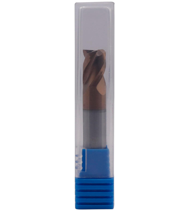 BestParts High Performance Solid Carbide End Mill for Aluminum - ZRN Coated, 37 Degree Helix, 3 Flute, 5/16" Cutting Diameter, 5/16" Shank Diameter, 7/16" Length of Cut, 2" Overall Length, Square End