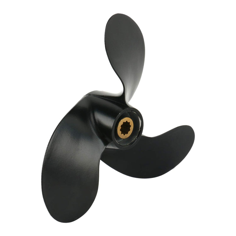 Amarine Made A520 Boat Engine Aluminum Alloy Propeller 7 1/2x6 Fits for Suzuki 2.5hp DF2.5 Outboard Motors