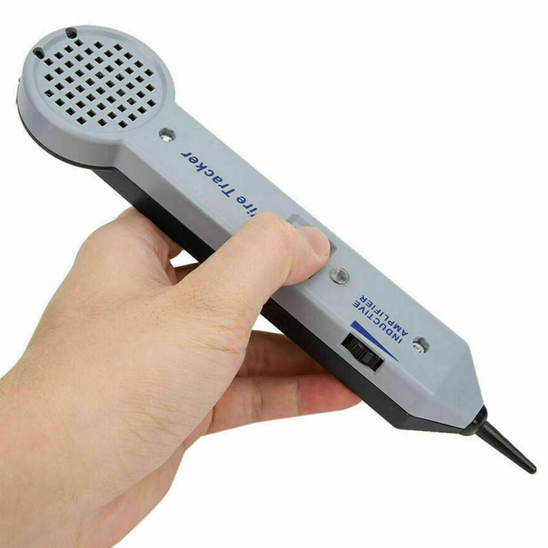 Yankok [200EP Tone Probe w/ 701K Generator Kit] Inductive Amplifier Wire Cable Tracer to Locate Single Conductors and Cables Integrated LED Flashlight (Includes Headset Jack and User Manual)