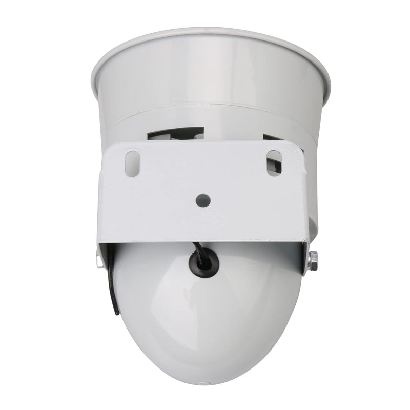 Mxfans AC110V MS-290 Grey Plastic Mini Motor Siren Sound Alarm Industrial Accessory