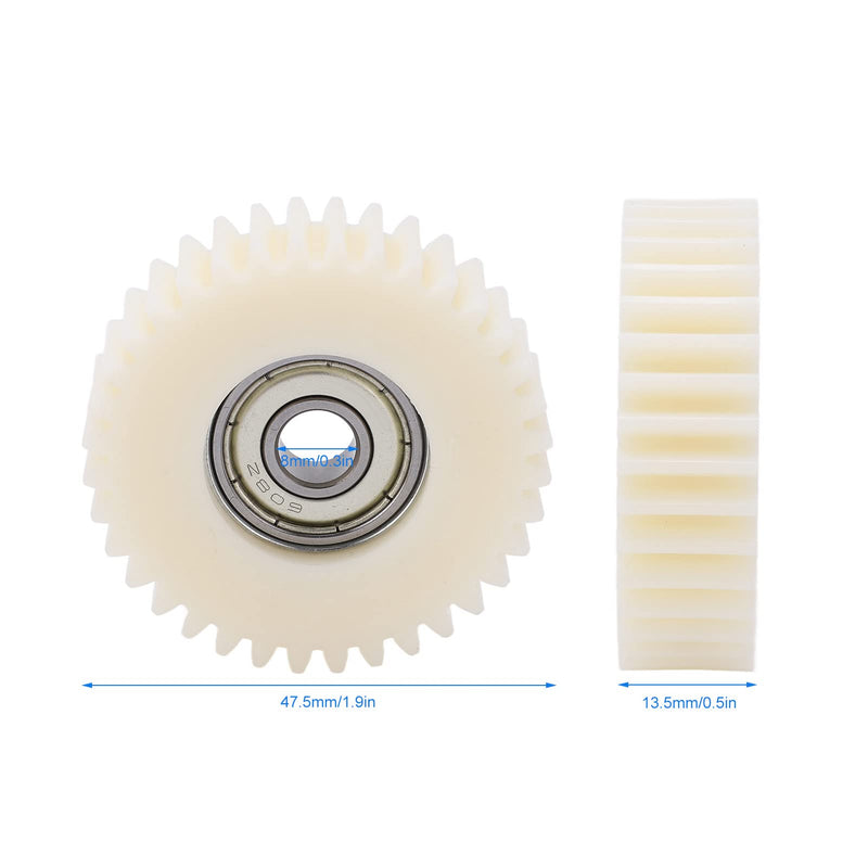 VGEBY 36 Tooth Motor Gear, Nylon Teeth Gear Electric Equipment Tool for Bafang 500W Motor Bafang Gears
