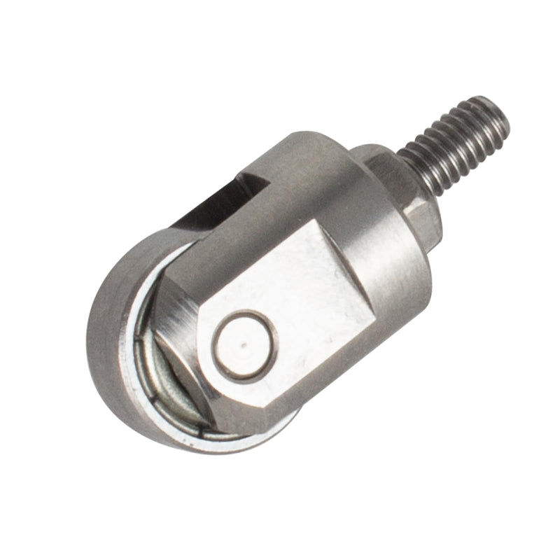 Roller Contact Point for Dial Digital Indicators Depth Gauge 4-48 UNF Thread 10mm Diameter Wheel Metric Dial Contact Point