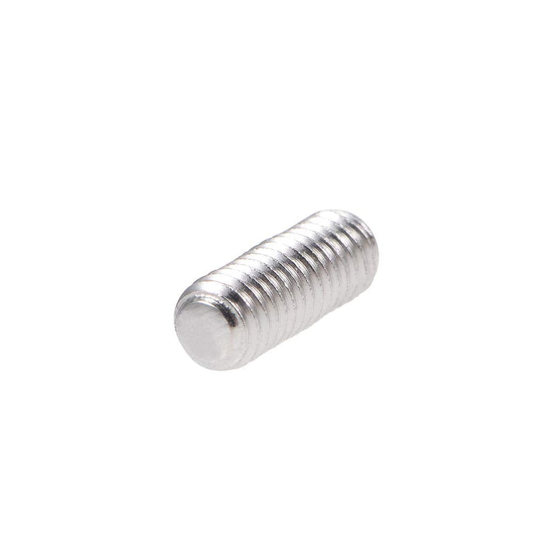 uxcell 100Pcs M3x8mm Internal Hex Socket Set Grub Screws Flat Point 304 Stainless Steel Screw