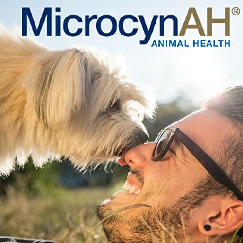 Manna Pro MicrocynAH Wound and Skin Care Spray for Dogs | Non-Toxic Spray Formulated to Clean Wounds | Veterinarian Recommended Non-Toxic Formula 3 Ounces - PawsPlanet Australia