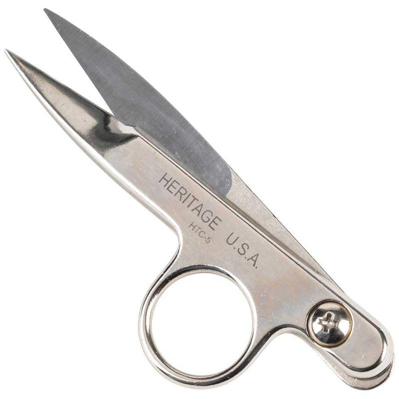Klein Tools HTC5 Scissors, Threadclip with Spring Action for Automatic Opening, 4-1/2-Inch, Made in USA