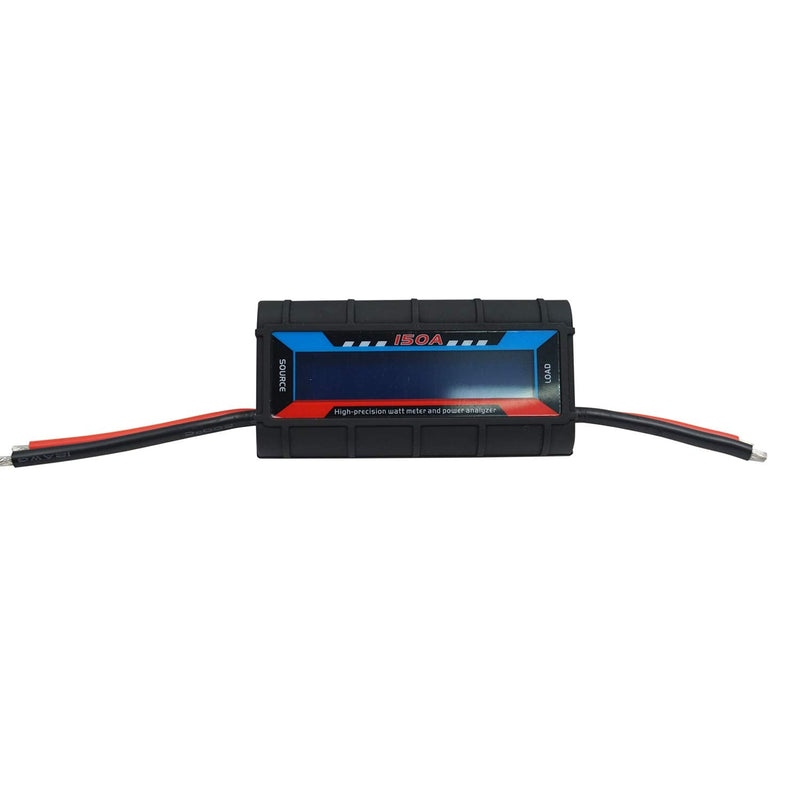 150A RC Watt Meter, High Precision Power Analyzer, DC 0-60V Volt Amp Watt Checker Tester, with Digital LCD Screen- for Voltage(V) Current(A) Power(W) Charge(Ah) and Energy(Wh) Measurement 150A