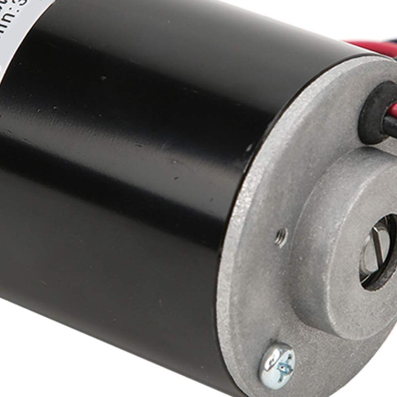 Permanent Magnet Motor DC 12/24V 30W High Speed CW/CCW Reversible Electric Gear Motor Low Noise for DIY Generator(3500RPM(12V))