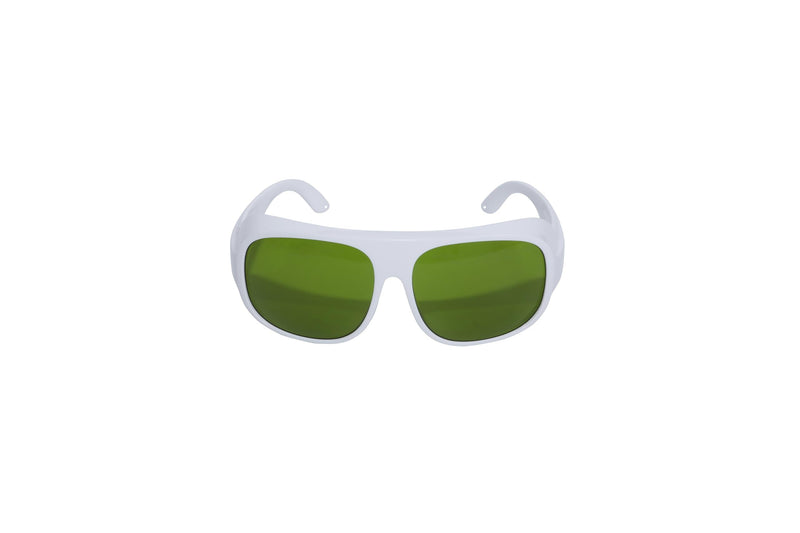LaserPair 755/808/1064nm Laser Safety Goggles with White Frame for Alexandrite, Diode & Nd:YAG Protection, CE EN207