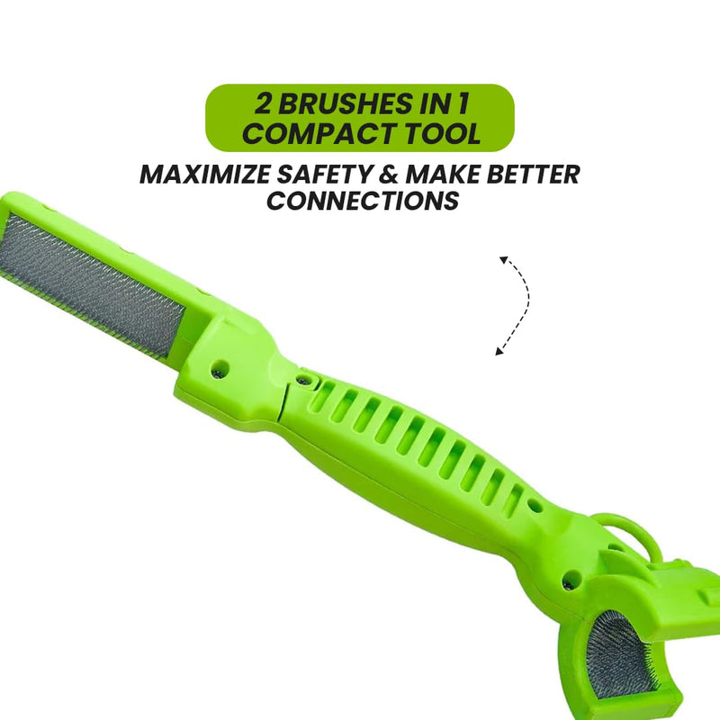 MADI Mini FlatRound Wire Brush - MFRWB-1