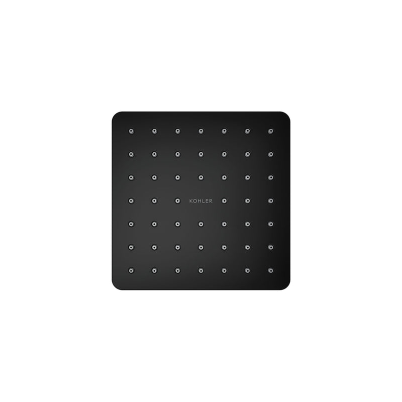 Kohler 24805-BL Parallel® Single-function showerhead, 2.5 gpm, Matte Black
