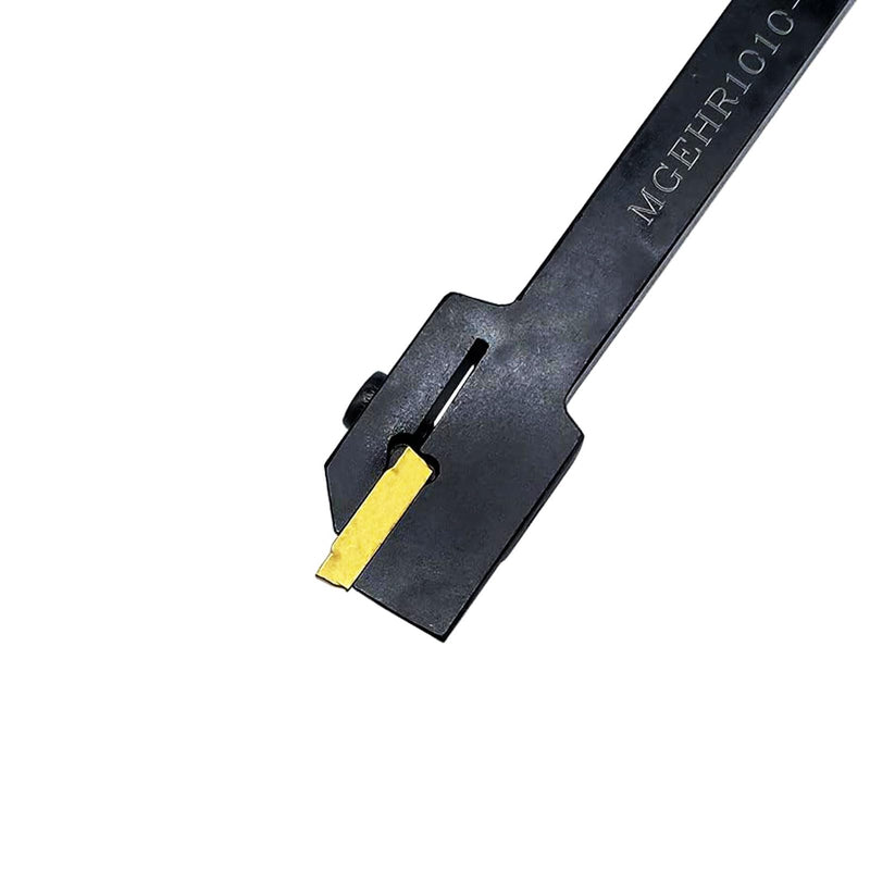 12pcs 3/8” Grooving Tool Holder MGEHR1010-1.5 with MGMN150 Grooving Insert Cut Off Parting Tools Turning Insert Carbide Insert for Steel Grooving Width 0.06" (3/8" Groovinng holder + MGMN150) 3/8" Groovinng holder + MGMN150