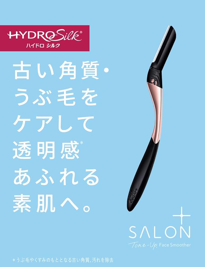 Hydro Silk Salon Plus Tone Up Face Smoother Holder (with blades) + Replacement Blades (3 pieces) - NewNest Australia