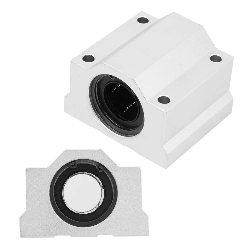 Linear Motion Ball Bearing, CNC SCS25LUU Slide Bushing Linear Roller Bearing Slide Block 25mm Other Attachments